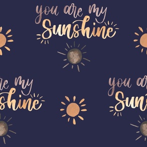 You are my sunshine valentines blue 300 XL