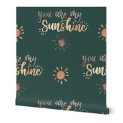 You are my sunshine valentines teal 300 XL
