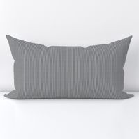 Nautical Vertical Stripes - Charcoal on Gray