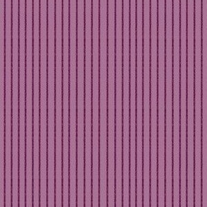 Nautical Vertical Stripes - Purple on Lilac