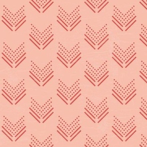 Chevrons pink and red-nanditasingh