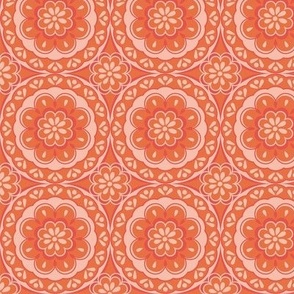 Orange and red motifs-nanditasingh