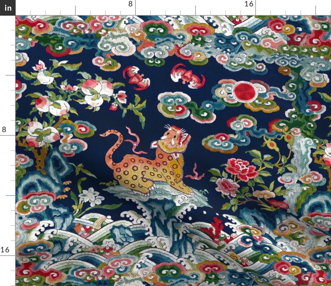Chinese Leopard Navy Qing Dynasty