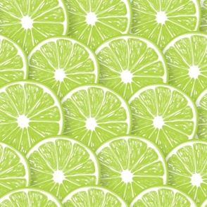 Lime slices