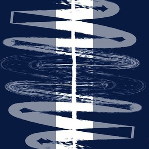 navy blue white modern abstract brush stroke
