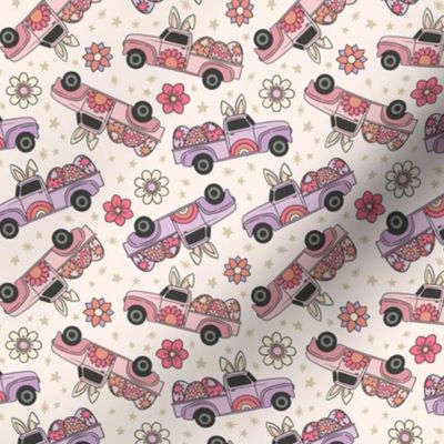Easter Truck Bunny Pattern