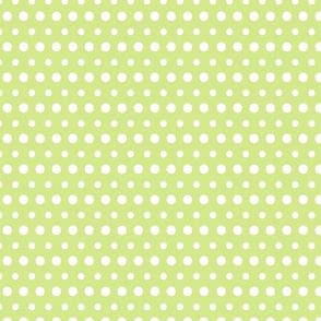 Polka dots Honeydew #D4E88B