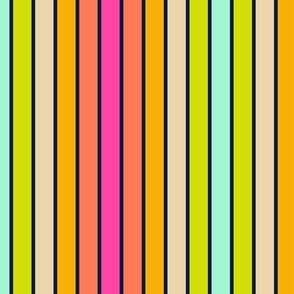 Fruity Stripes - medium - vertical