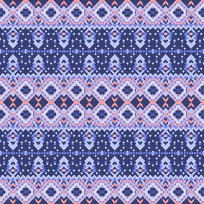 Geometric Ornament Purple