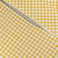 Small Houndstooth, Sunflower Yellow