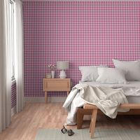 Magenta & White Houndstooth, Small