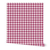 Magenta & White Houndstooth, Small