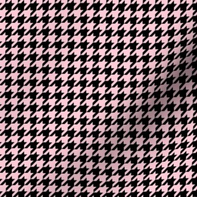 Small Houndstooth, Pink and Black