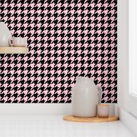 Small Houndstooth, Pink and Black