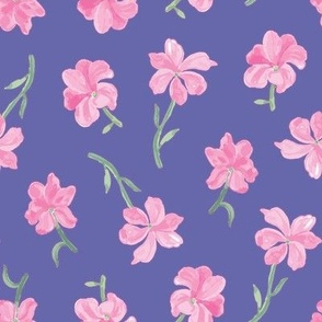 dear lily small floral purple