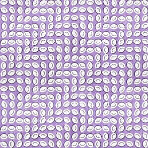 Moving Abstract Ovals - lilac purple 