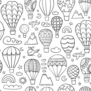  Colorful Hot Air Balloons Collection