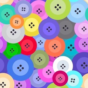 Multicoloured buttons 