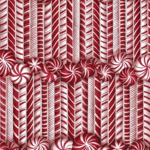 Candy Cane Windmills (Large Scale)