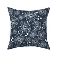 Daisy on Navy #29384C