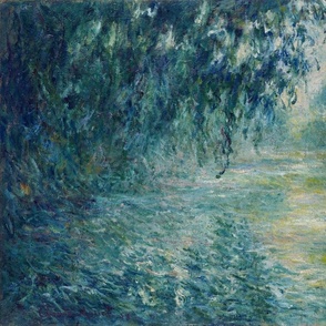 MORNING ON THE SEINE IN THE RAIN - CLAUDE MONET