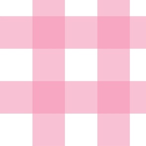 Light Pink Gingham - Large (Pastel Easter Collection)