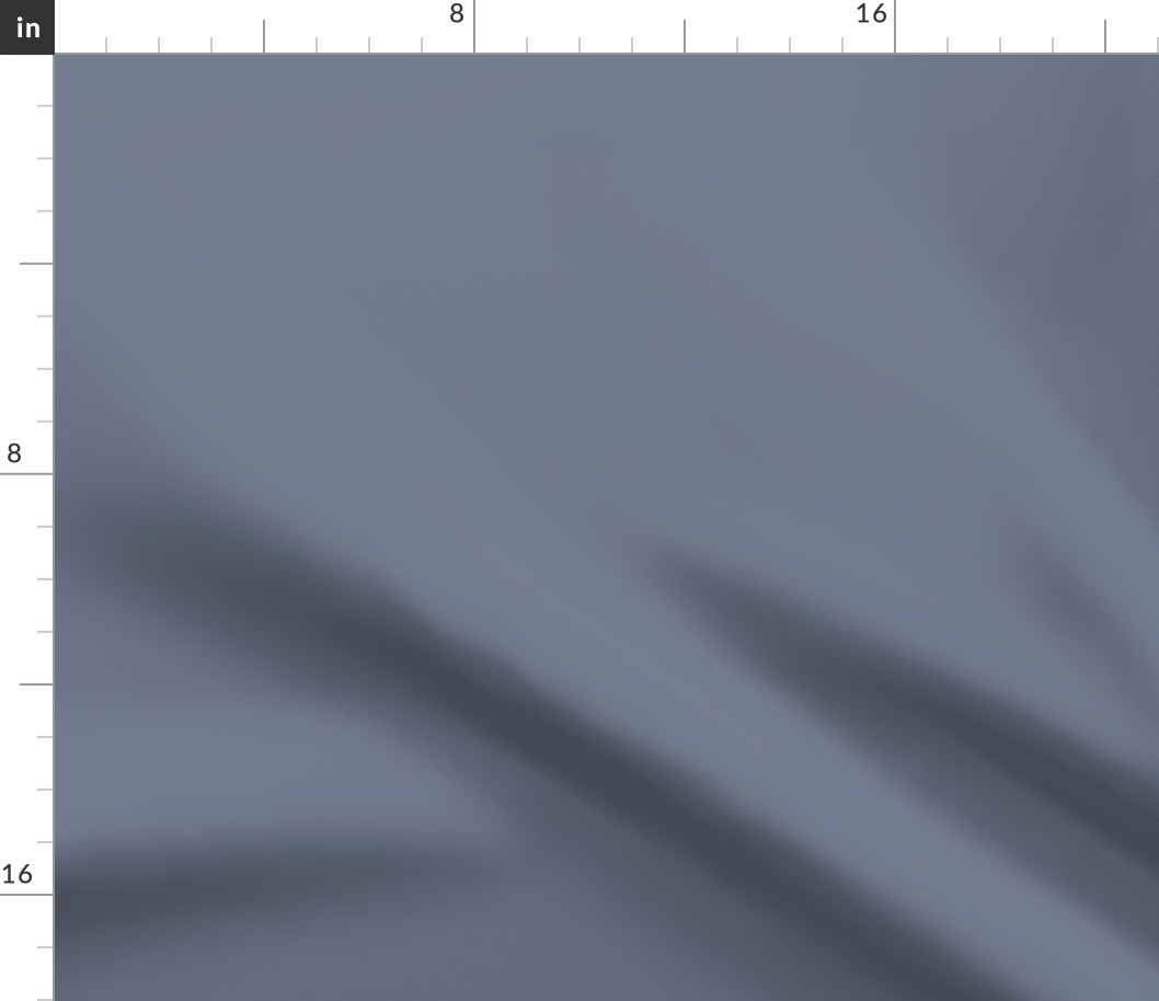 SPF Slate Solid: Blue Gray, Dusty Blue Solid Fabric 