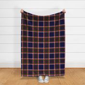 Antique Royal Stewart Tartan  ~ Faux Woven ~  Trafalgar with White, Gretna Green, Adolphus, Black and Richelieu ~ Large