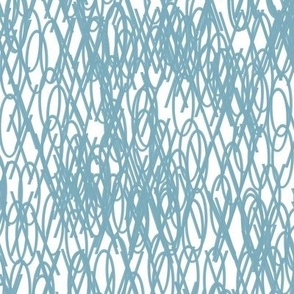 XOXO textured background - in soft turquoise  - large sale for bed linen and apparel