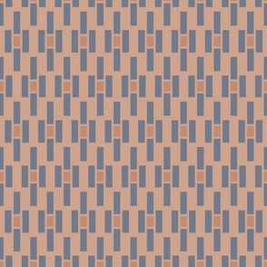 Newegon: Copper Tan & Slate Rustic Geometric, American Indian, Lodge, Southwest