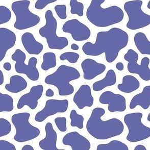 Cow Print Periwinkle Small