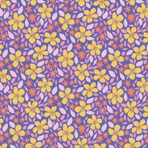 very peri floral yellow