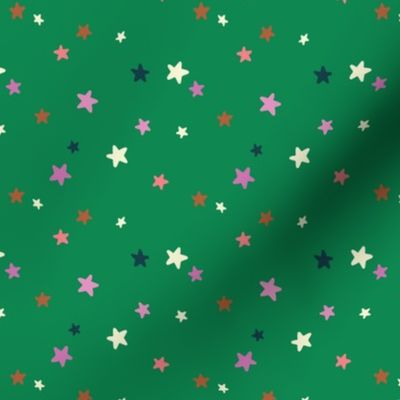 Stars - green