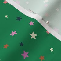 Stars - green