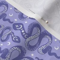 Very Peri Purple Moon Snakes by Angel Gerardo - Small Scale