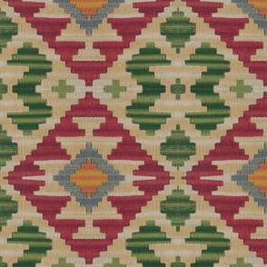 Navajo Faux Woven Texture  Medium 