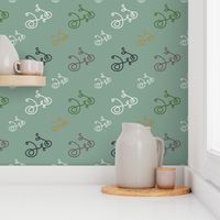 Wiggly Bicycles Granite Green