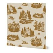 A-Frame Toile in Copper