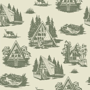 A-Frame Toile in Hunter 