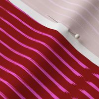 hot pink and red vertical stripes modern artistic 