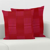 hot pink and red vertical stripes modern artistic 