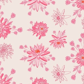 Pink Romantic Floral 
