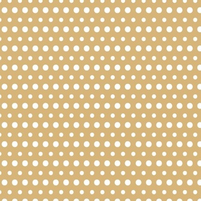 Polka dots on Honey #D8B578