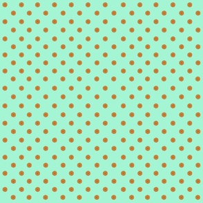 Spring Collection Target Dots on mint