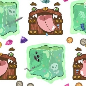 Gelatinous Cubes and Mimics Light