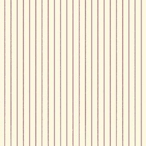 Pencil Lines Lavender on Cream