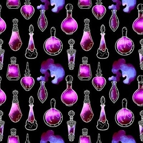 Magic Potion Bottles Magenta extra-small scale