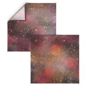 Jumbo Red Stardust Galaxy by Brittanylane