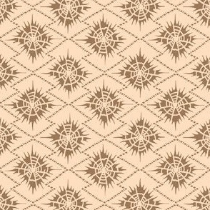 Spiderweb abstract neutral browns