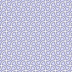 Maze Geometric Periwinkle